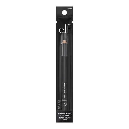 E.l.f. Cosmetics long lasting matte black eye pencil application view