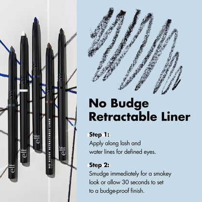 E.l.f. No Budge eyeliner packaging details