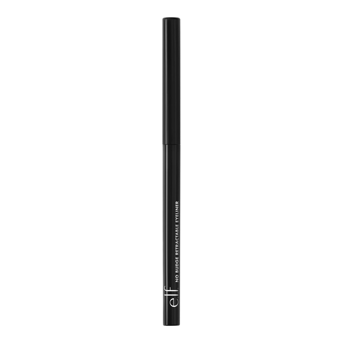 Brand logo on E.l.f. black eyeliner container