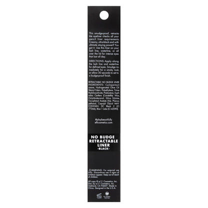 E.l.f. waterproof eyeliner product components