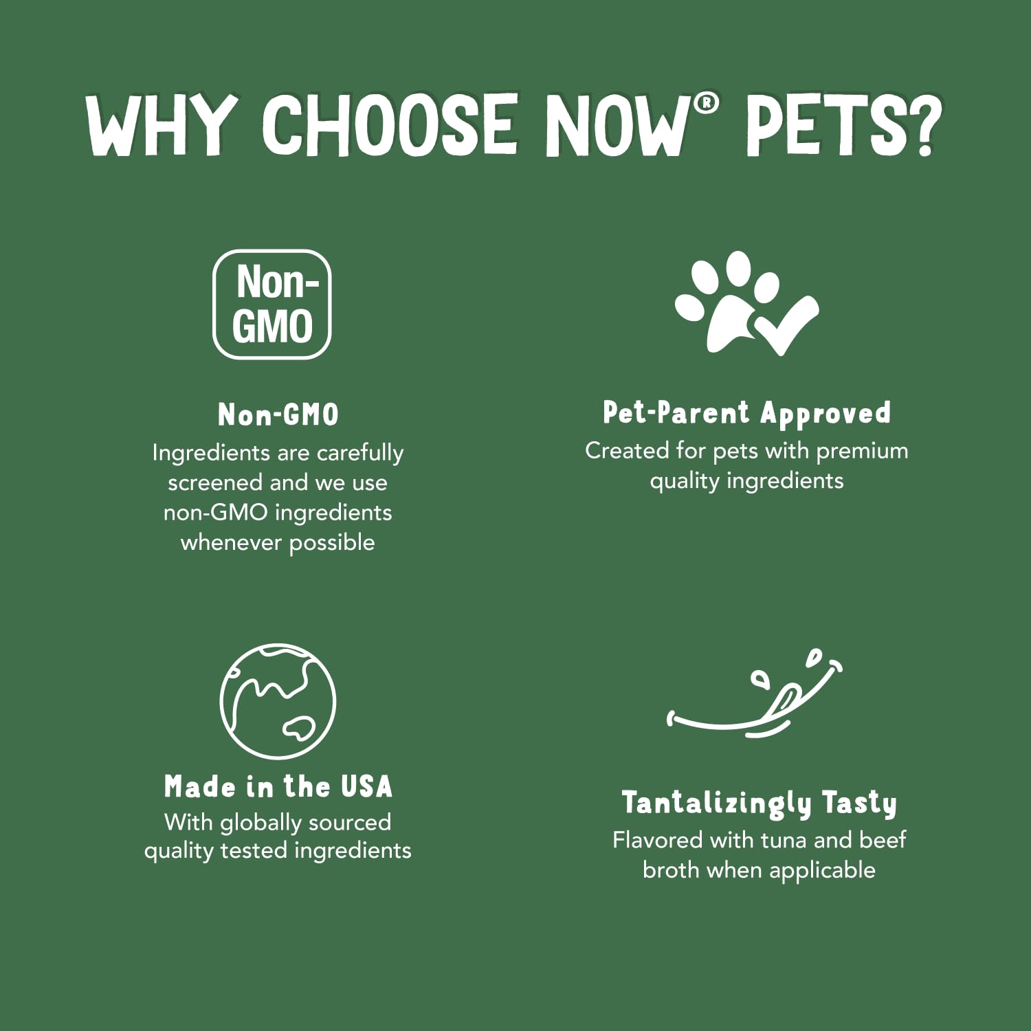 Close up of NOW Pets immune support powder texture