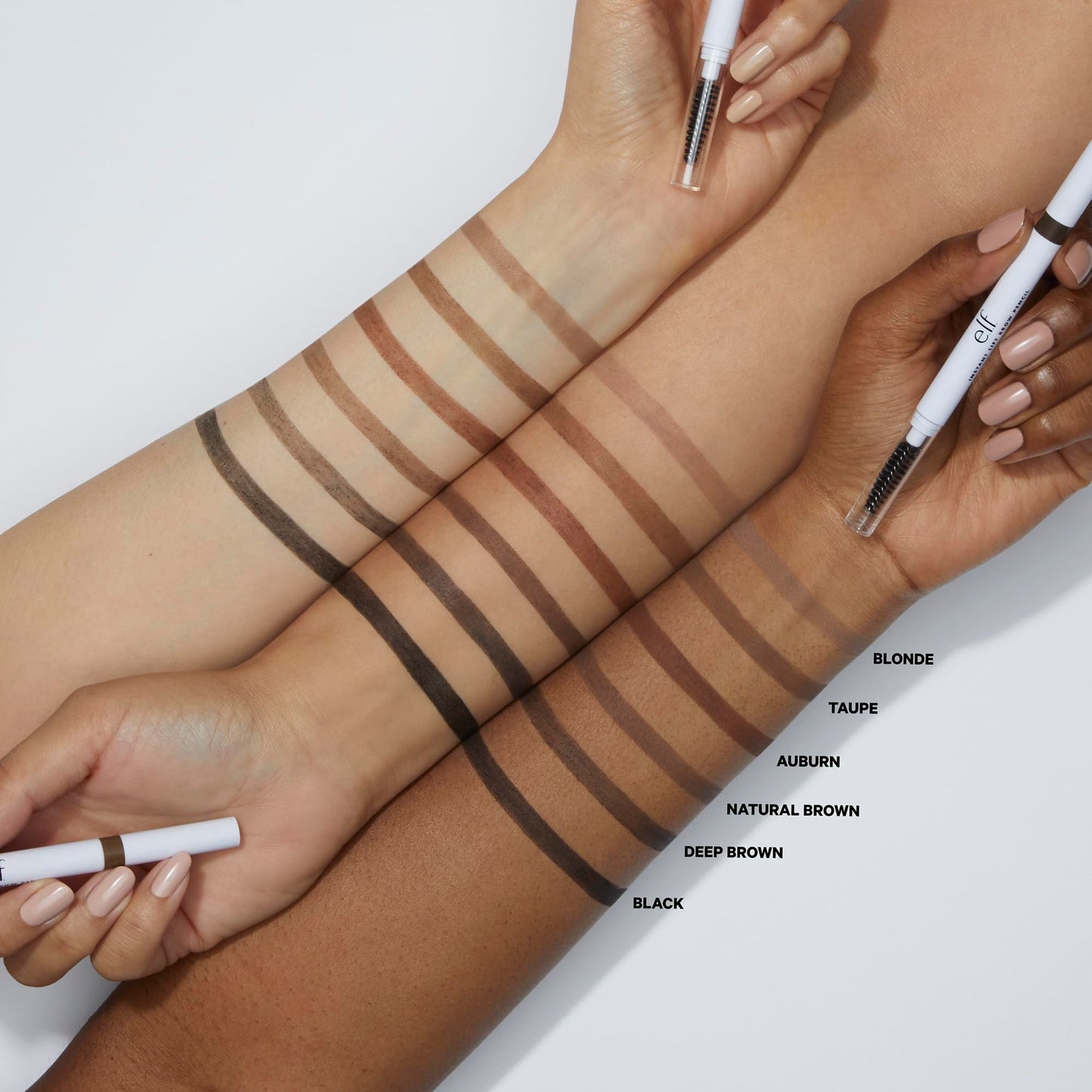 Close up of e.l.f. brow pencil precision tip
