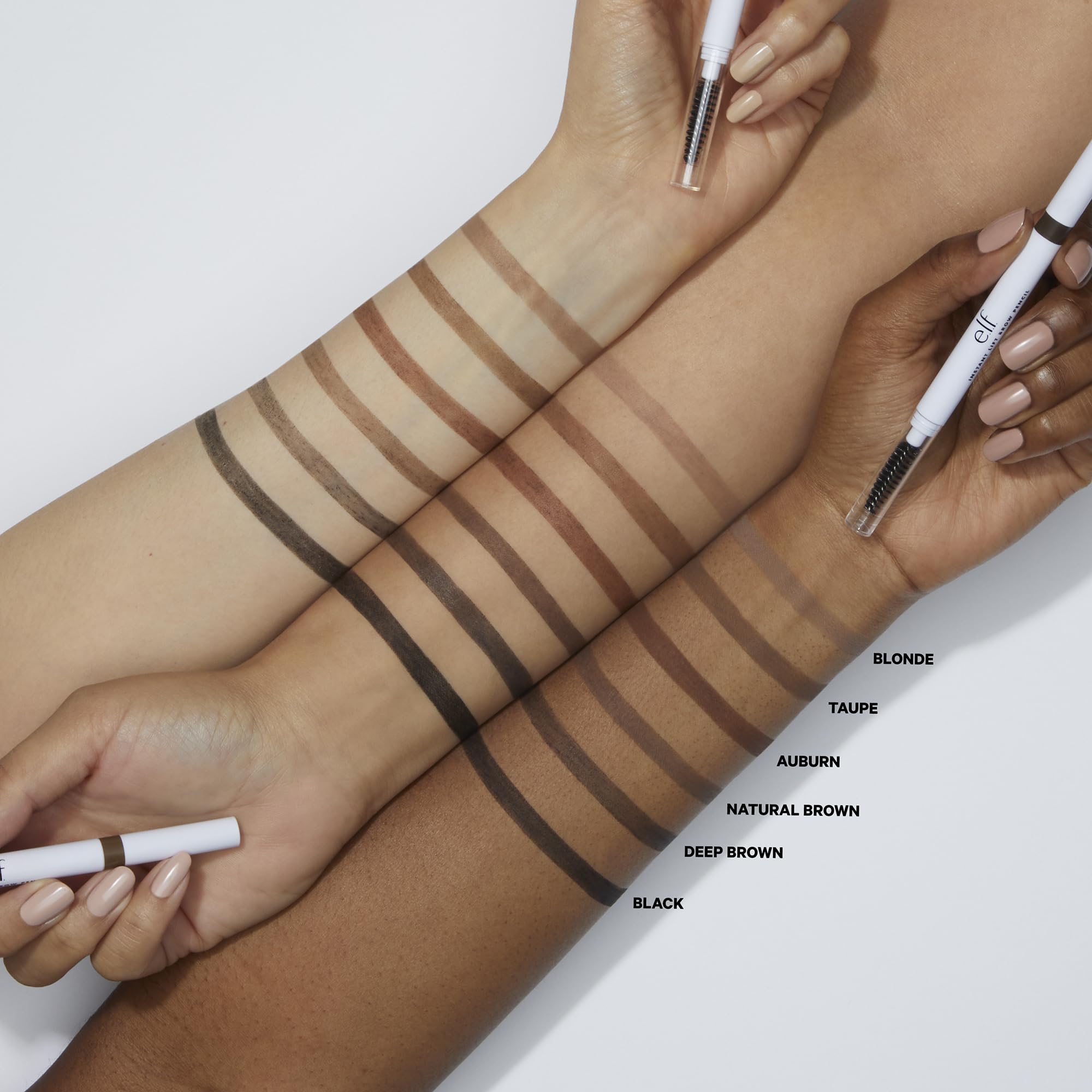 Close up of e.l.f. brow pencil precision tip