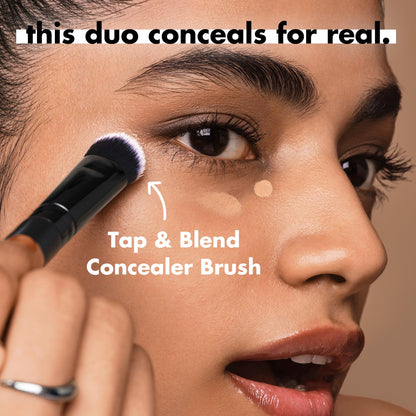 Back view of e.l.f. Soft Glam Satin Concealer tube details