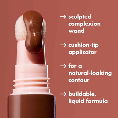 E.l.f. Halo Glow Contour Beauty Wand 10ml tube standing upright with its cap removed