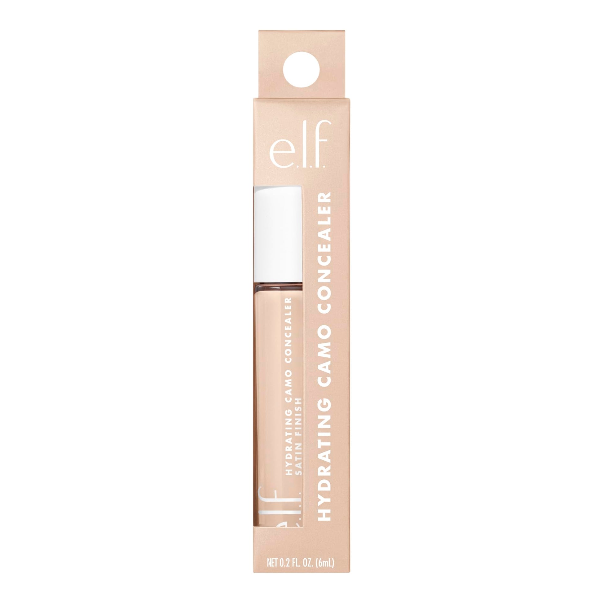 Crease proof under eye moisturizing concealer for dry skin types.