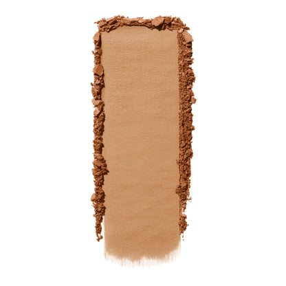 E.l.f. Primer Infused Matte Powder Bronzer open compact displaying the smooth matte powder texture.