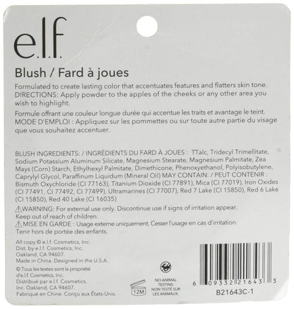 Long lasting pressed powder blush from USA close up shade view