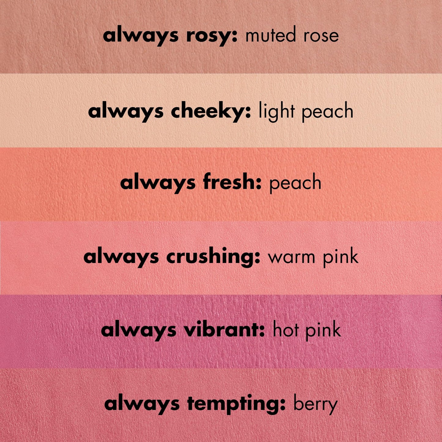 Close up view of the vegan and cruelty free powder blush pan showing the rich pigment details