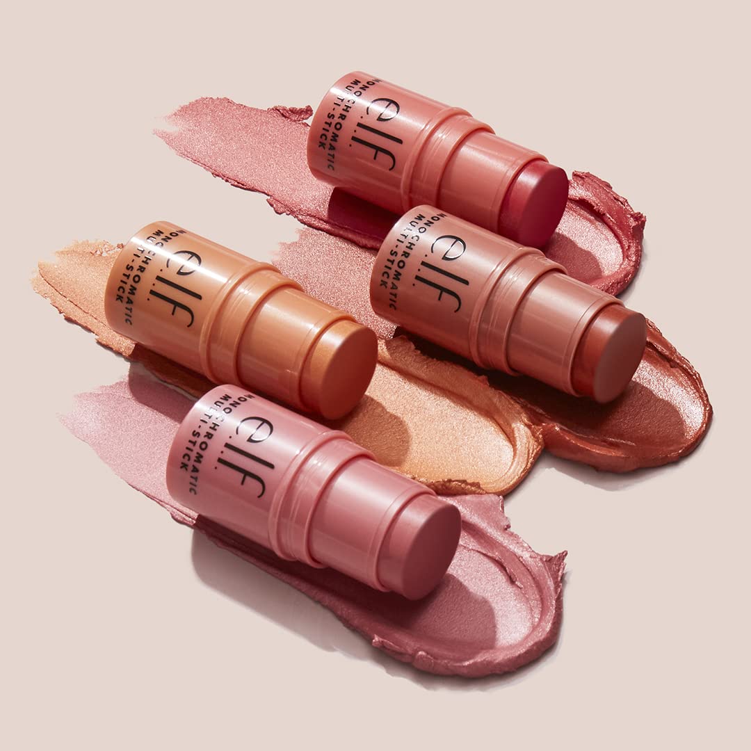 E.L.F. Monochromatic multi stick texture close up demonstrating blendability