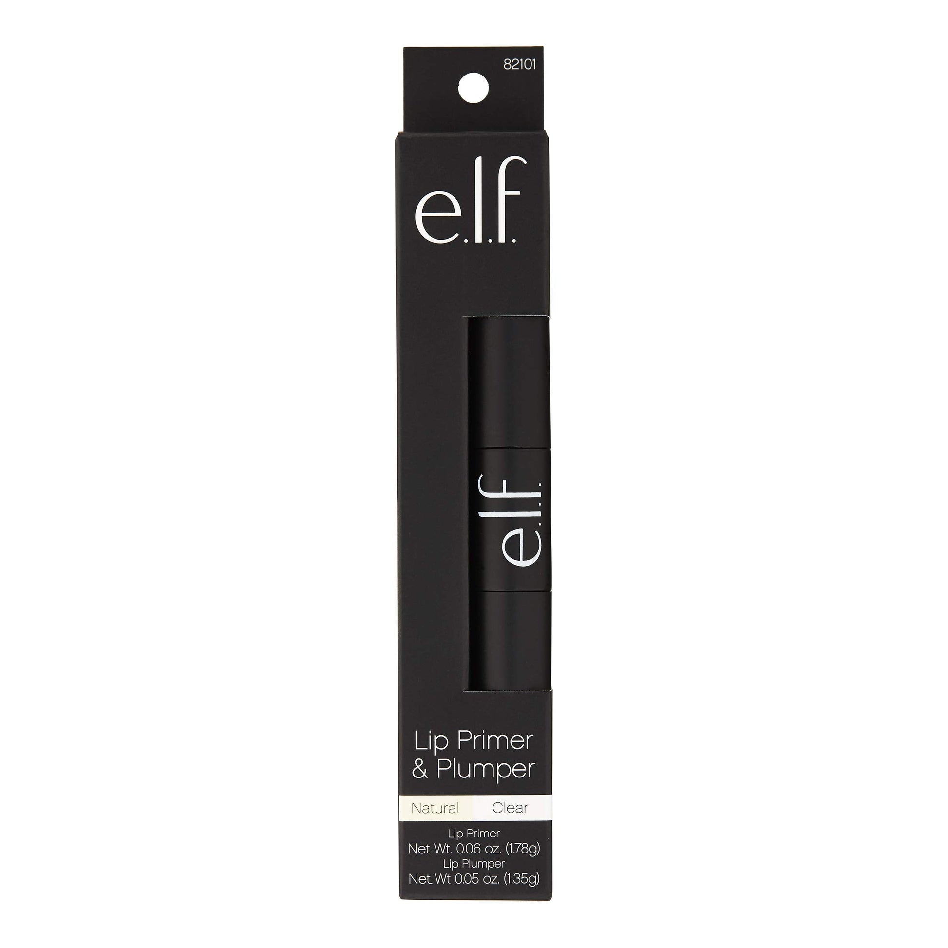 e.l.f. Lip Primer and Plumper packaging and applicator