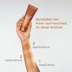 Clarins self tanning milky lotion packaging angle