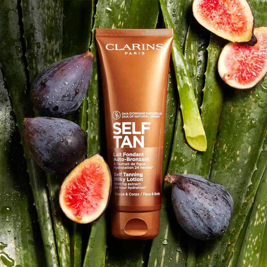 Clarins self tanning milky lotion size reference