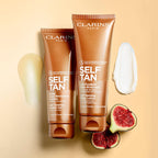 Clarins self tanning milky lotion lifestyle shot