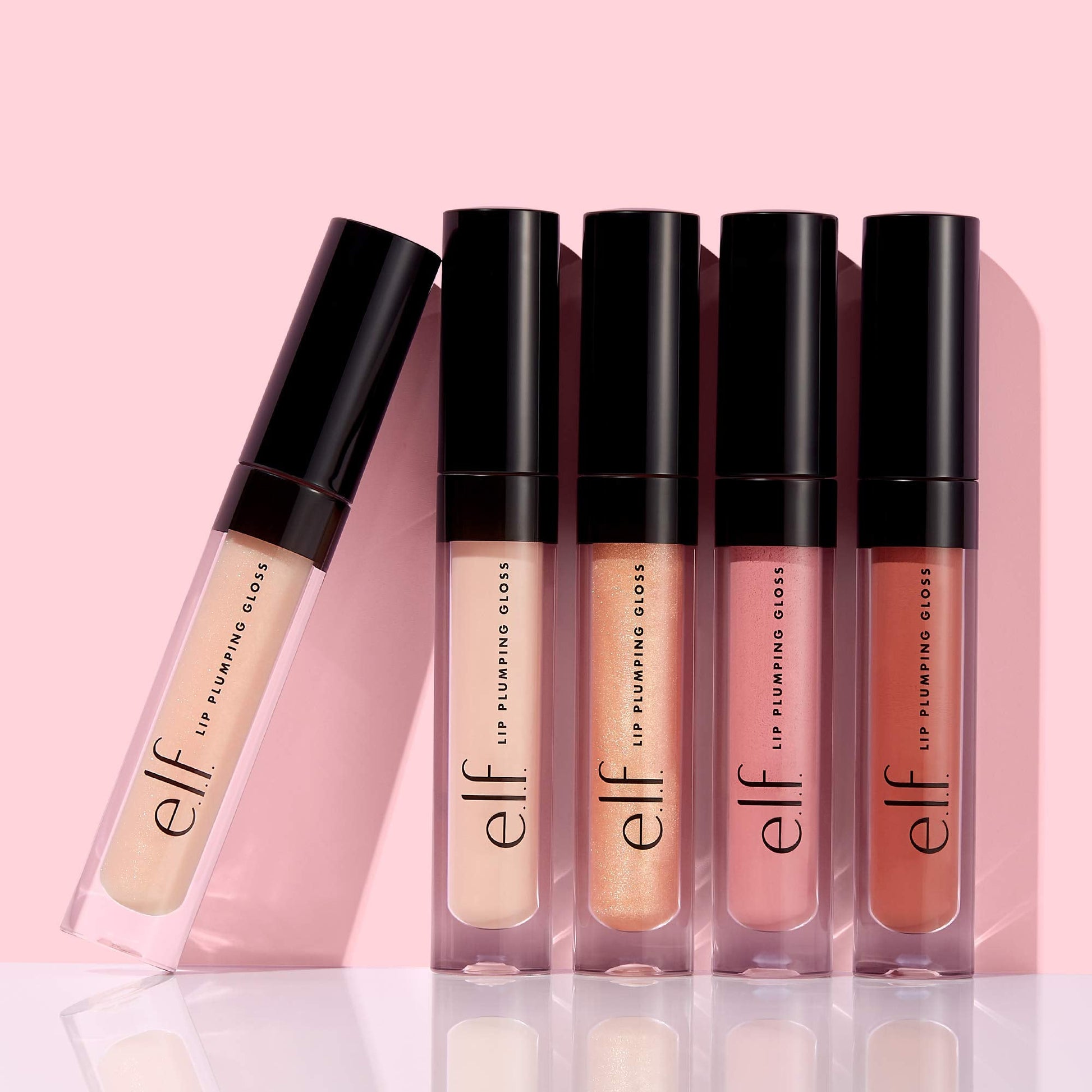 E.l.f. Lip Plumping Gloss Pink Cosmo lifestyle angle