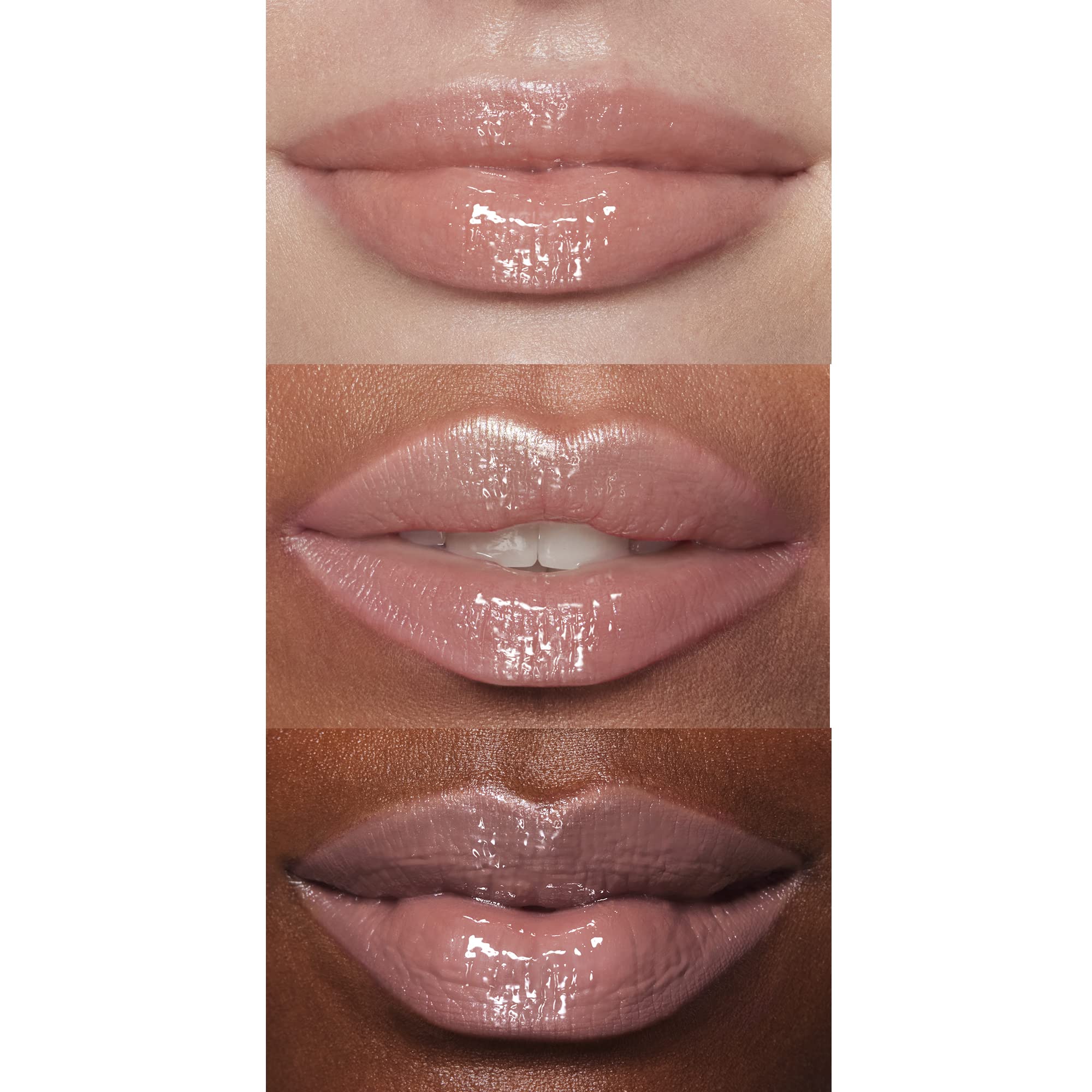 E.L.F. Lip Lacquer Whisper Pink close-up of shade label