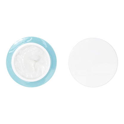 Swatch of the non-greasy e.l.f. SKIN moisturizing formula on a neutral background.
