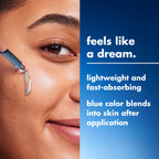 E.L.F. Skin Youth Boosting Blue Ty Sleep Night Oil texture and blue tint