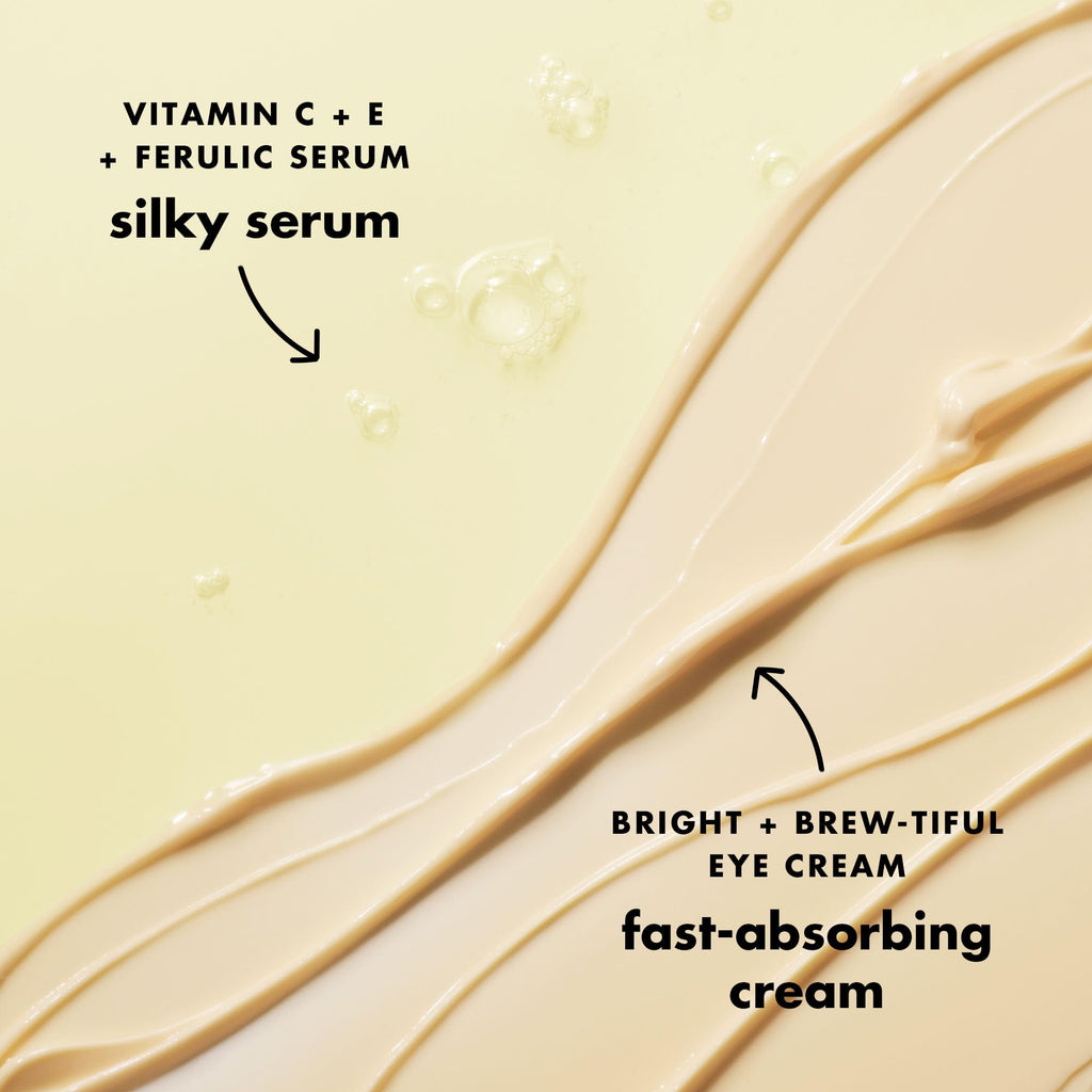 E.l.f. travel-sized skincare set components side by side