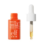 E.l.f. vitamin C eye cream texture swatch demonstration