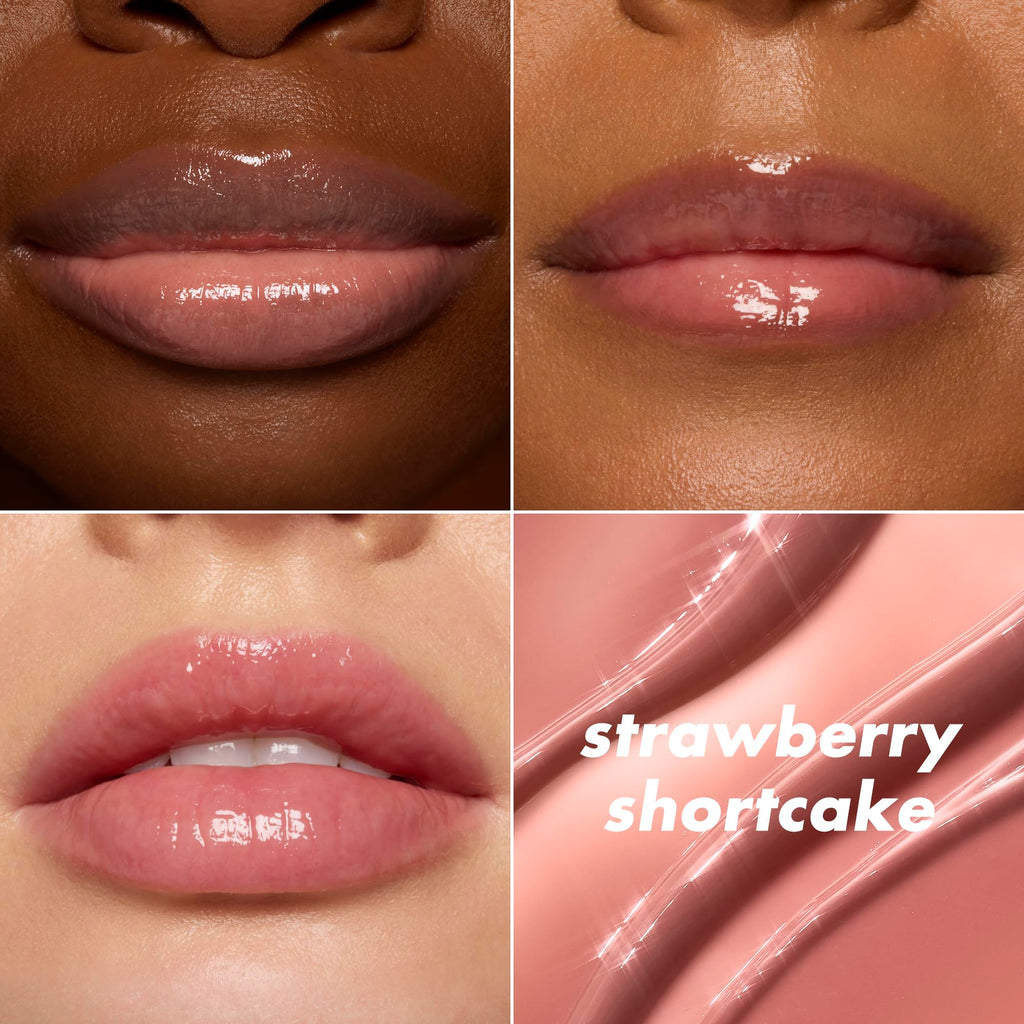 Strawberry Shortcake tinted lip balm squeeze tube design