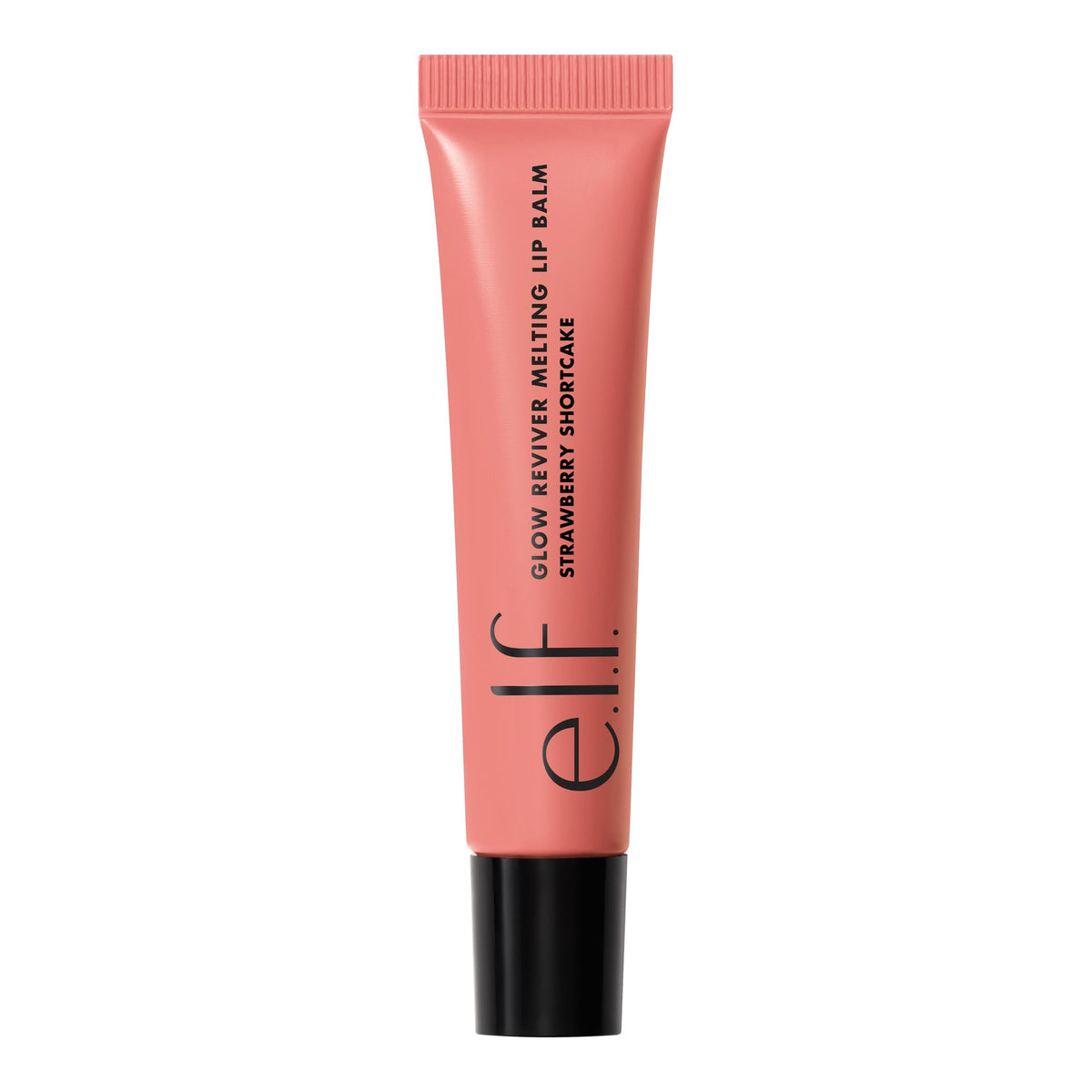 Open view showing the buttery texture of the strawberry lip balm