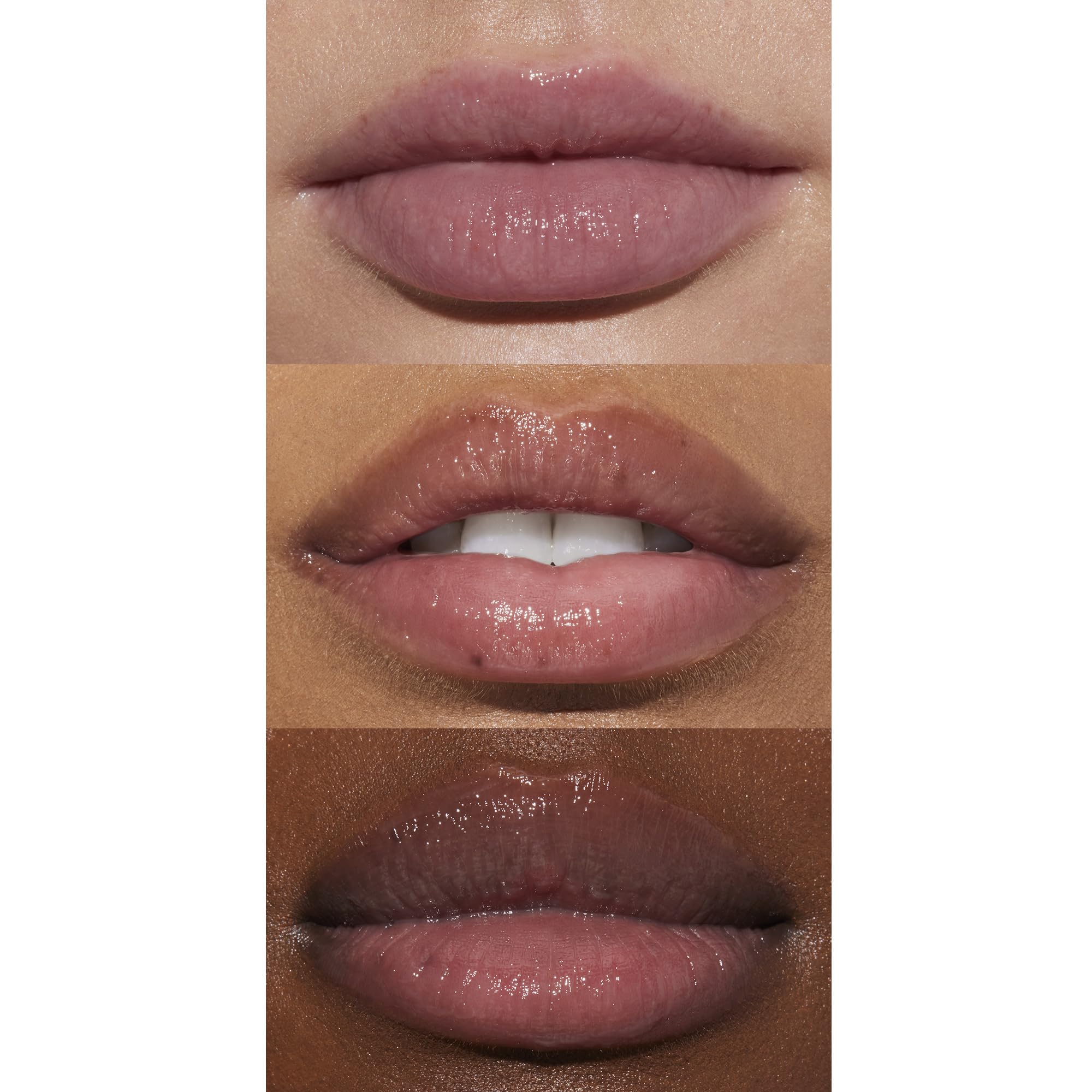 Texture swatch of e.l.f. Squeeze Me Lip Balm on skin.