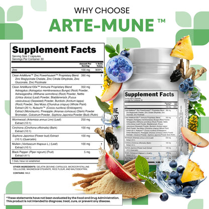 Authentic USA imported premium lung health supplement capsule count