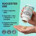 Clean Nutraceuticals Q Defend daily wellness capsules lifestyle shot