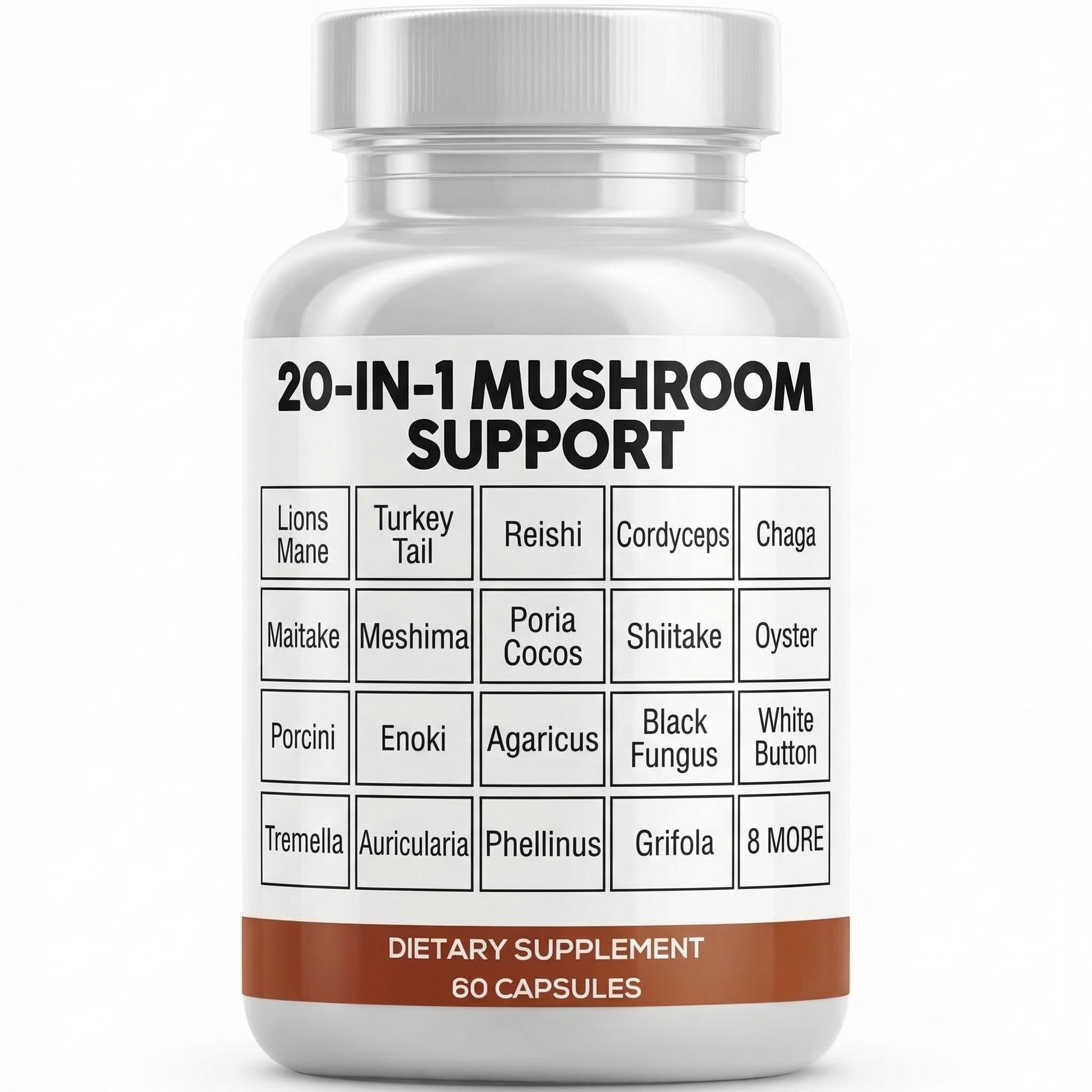 Clean Nutraceuticals nootropic brain support supplement bottle angled view showing USA manufacturing details.