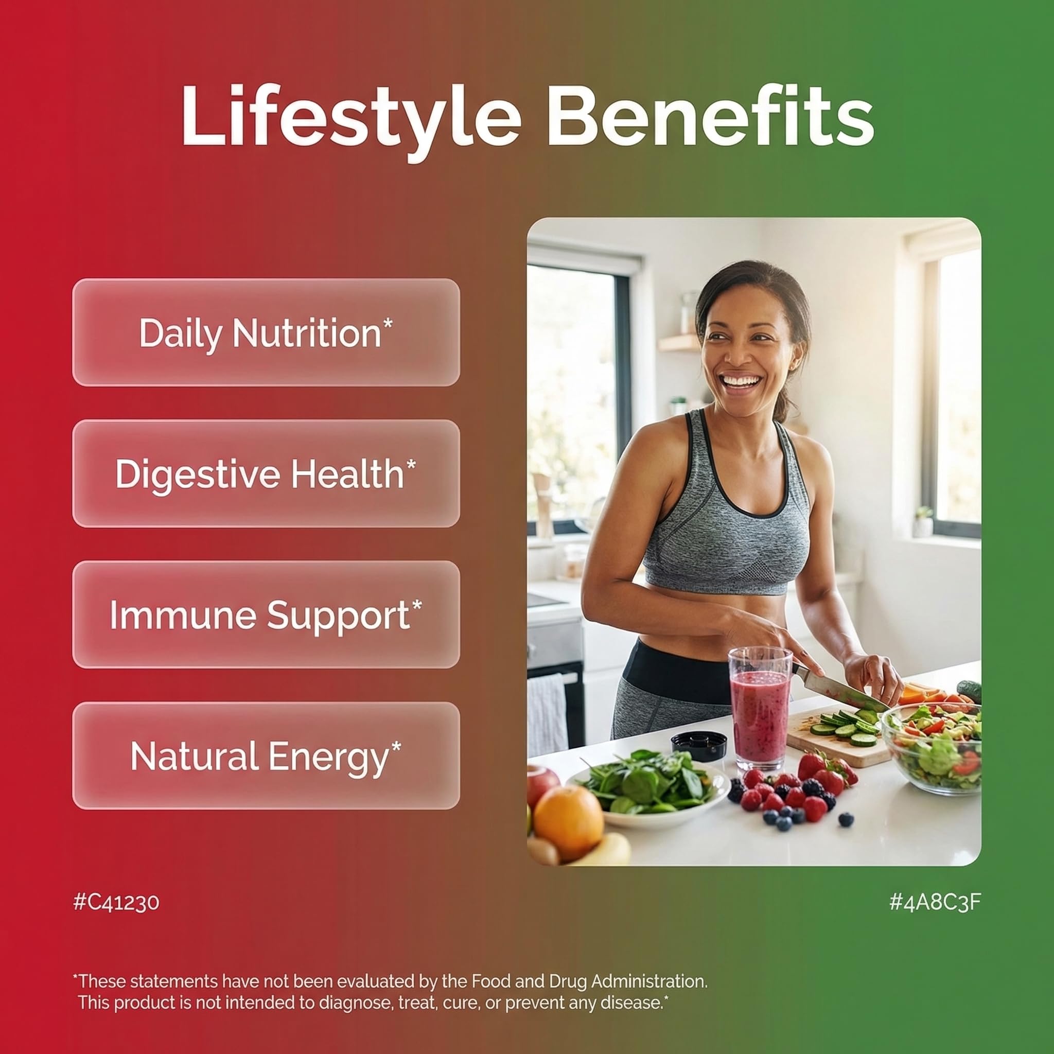 Clean Nutraceuticals Phyto-Fuel dietary supplement back label displaying comprehensive reds and greens whole food ingredients