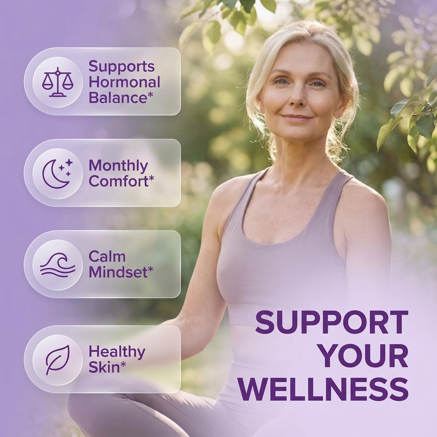 Clean Nutraceuticals hormone balance supplement label details