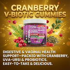 Clean Nutra Vbiotic Vaginal Probiotic ingredient highlights