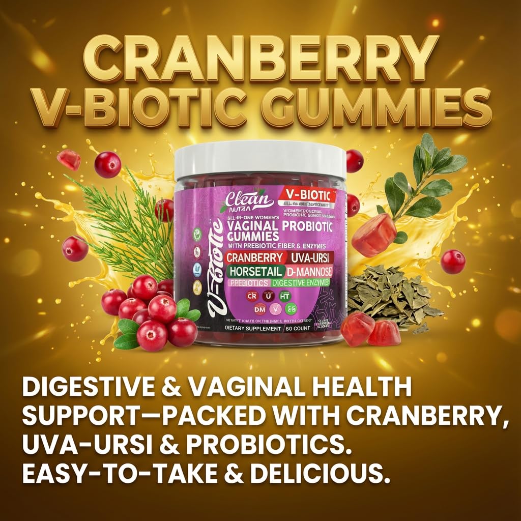 Clean Nutra Vbiotic Vaginal Probiotic ingredient highlights