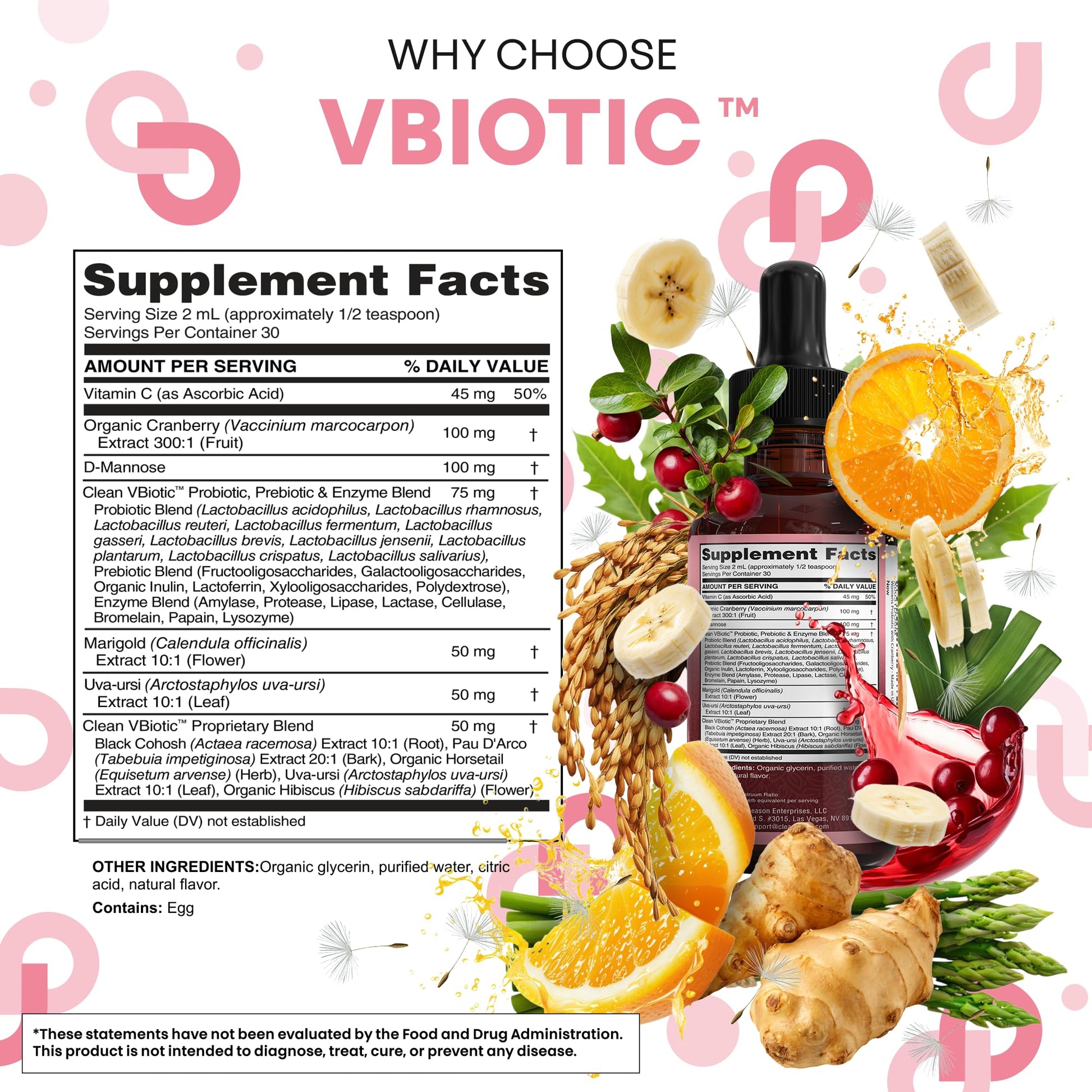 Clean Nutra VBiotic Vaginal Health Probiotic Drops Usage