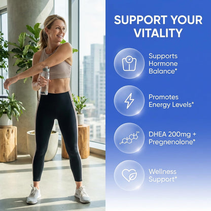 Clean Nutraceuticals DHEA supplement ingredient label details