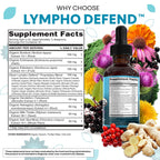 Burdock root and elderberry lymphatic support supplement