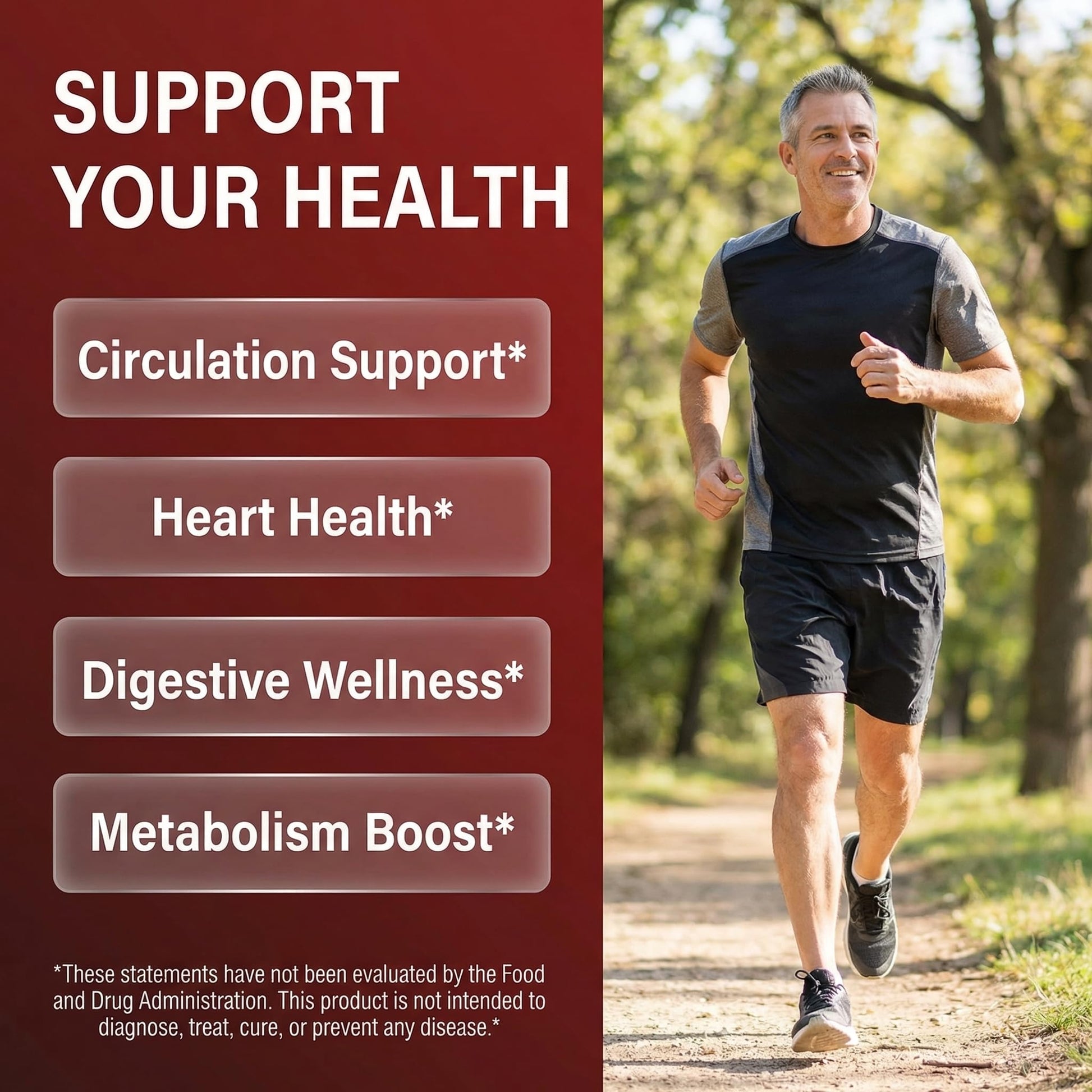 Clean Nutra cayenne pepper supplement label showing premium ingredients like hawthorn berry and dandelion root