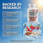 Supplement facts panel on the back of the Clean Nutra Vascu Ease bottle for ingredient transparency