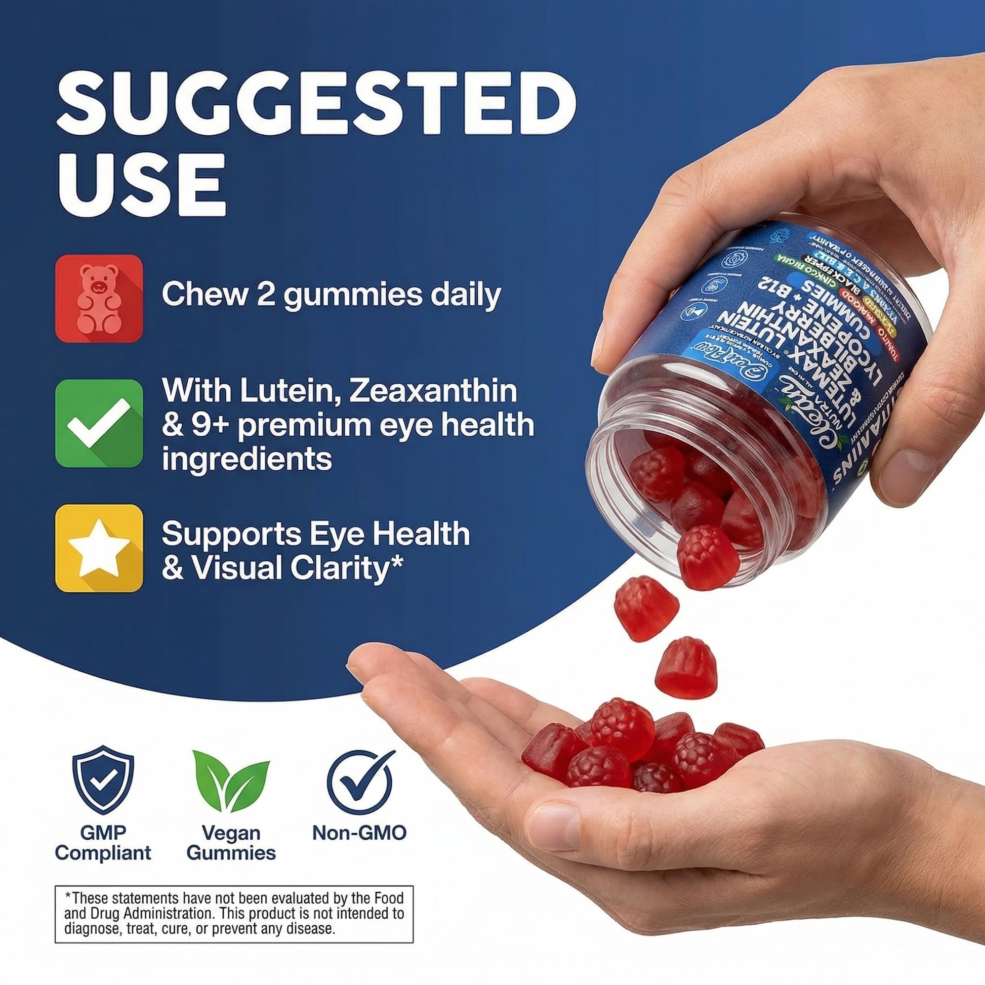 Rudra Retails authentic Clean Nutraceuticals eye supplement