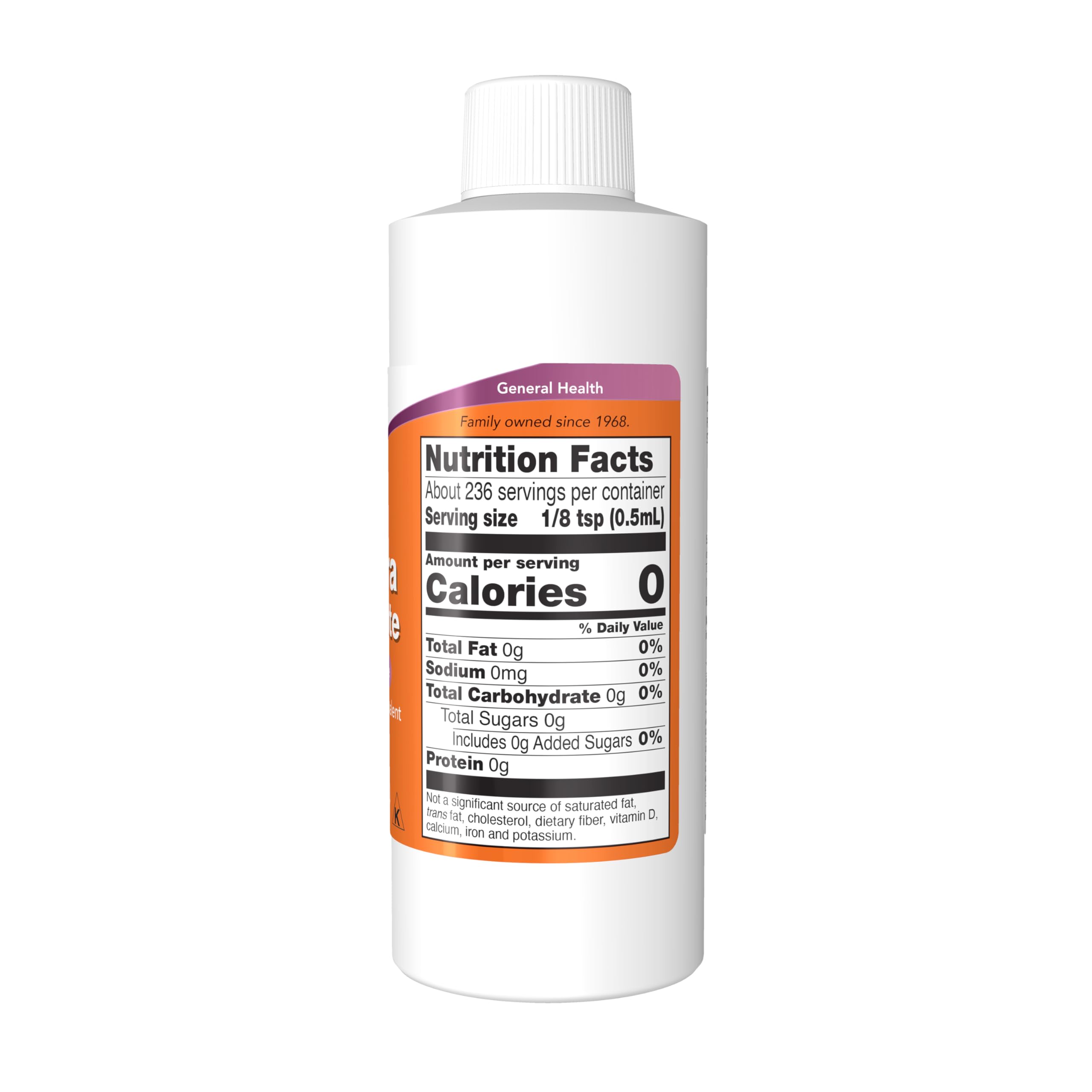 Now Foods Aloe Vera 40 to 1 concentrate label details