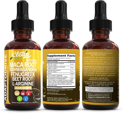 Clean Nutraceuticals liquid multivitamin drops with beetroot and fenugreek ingredients