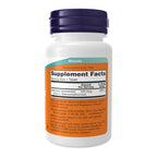 Now Foods Selenium L-Selenomethionine supplement facts label