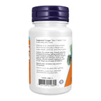 Now Foods Selenium dietary supplement ingredients side panel