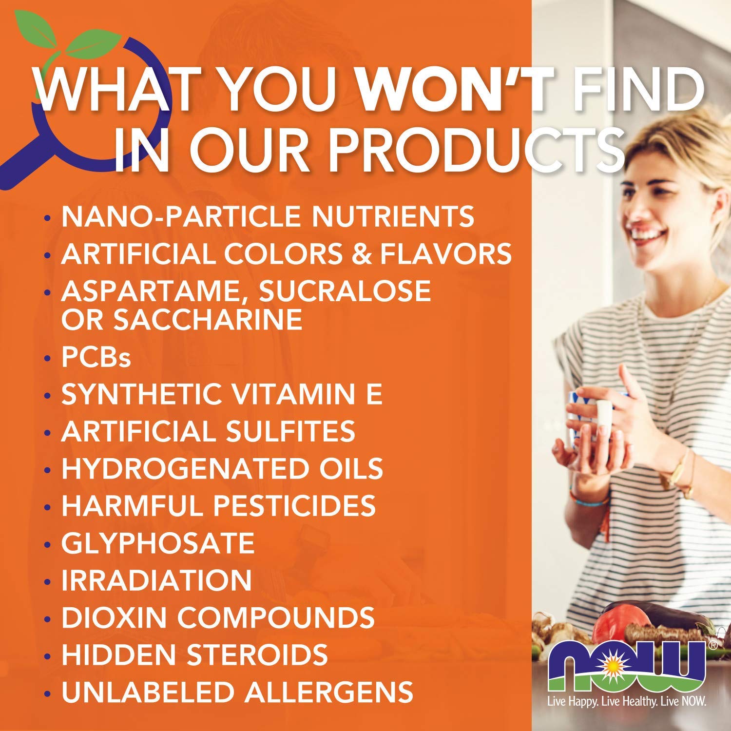 Authentic NOW Foods Selenium yeast free dietary supplement bottle detailing non GMO verified