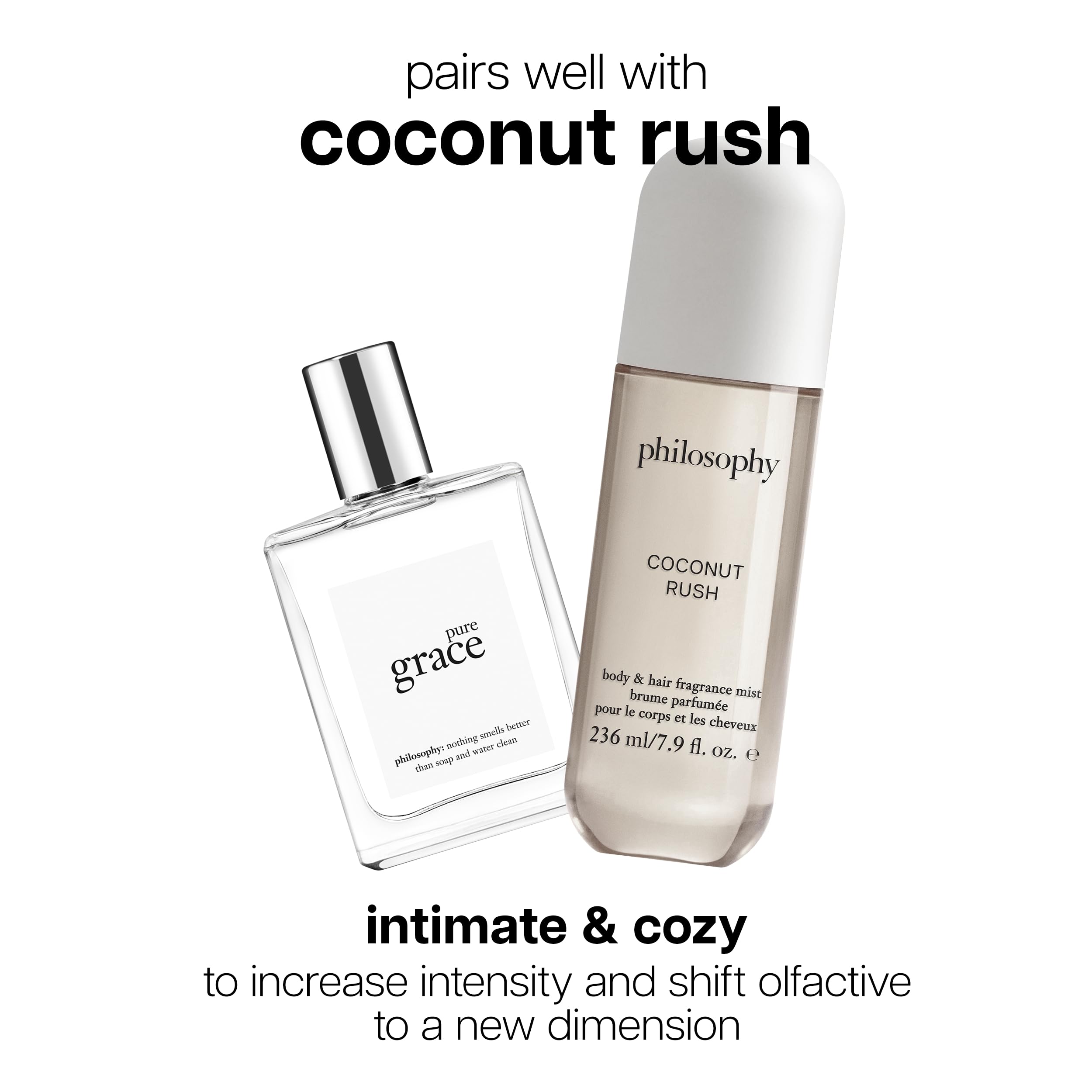 Close up of Philosophy Pure Grace 15 milliliter spray nozzle