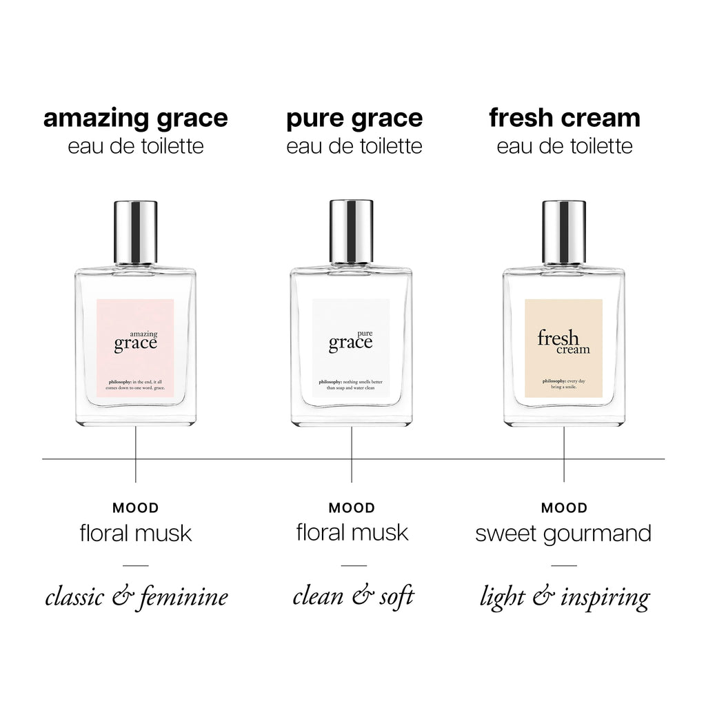 Travel size Philosophy Pure Grace perfume for women