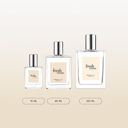 Authentic Philosophy Fresh Cream fragrance bottle on a clean background