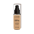 L.A. Colors Truly Matte Liquid Foundation pump dispenser detail