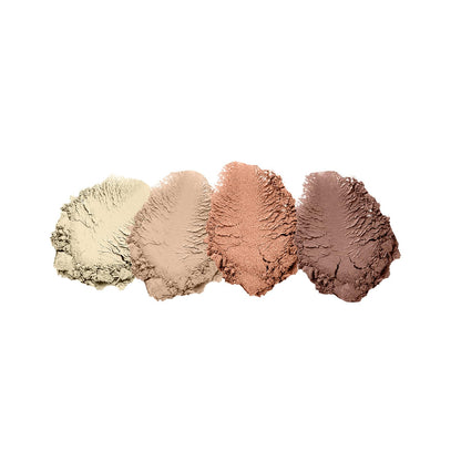 L.A. Colors CFP638 sculpt and highlight powder palette compact